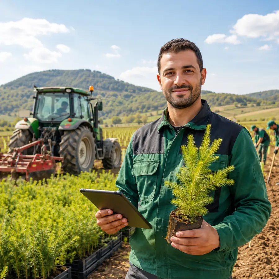 Services, Travaux Agricoles & Sylviculture